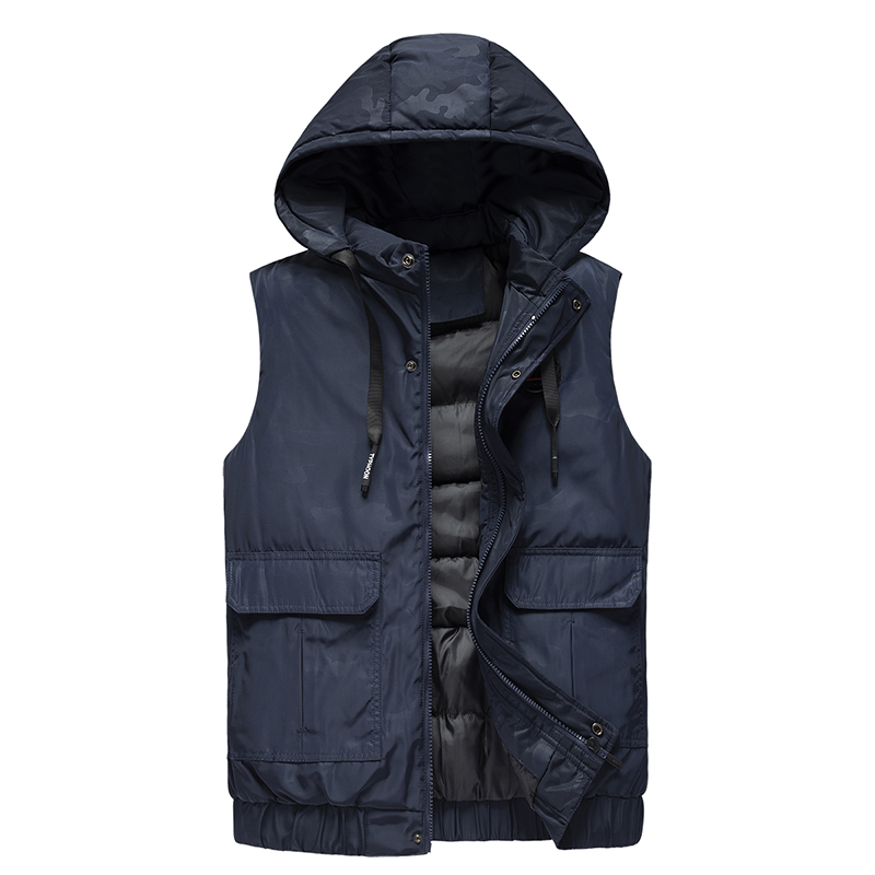 Classic nylon winter puffer down vests