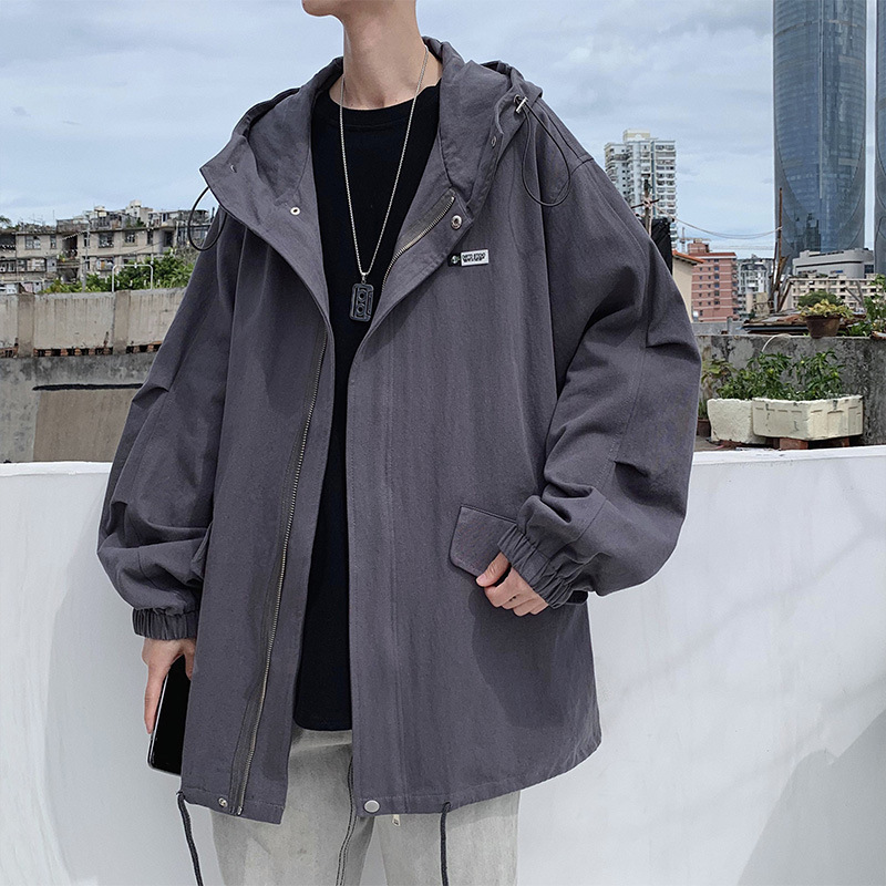 Ins harbour style ruffian windbreaker jacket