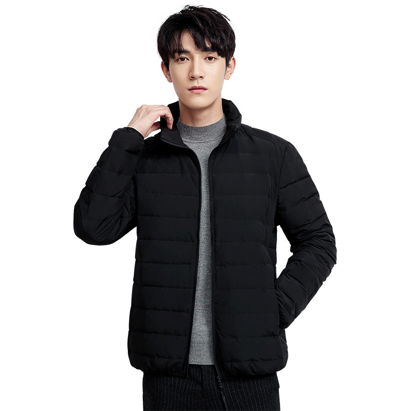 Korean fashion men's warm puffer jacket