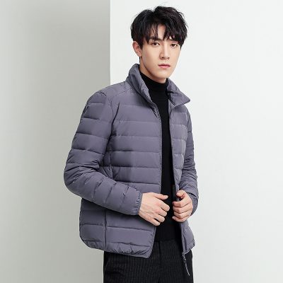 Korean fashion men's warm puffer jacket